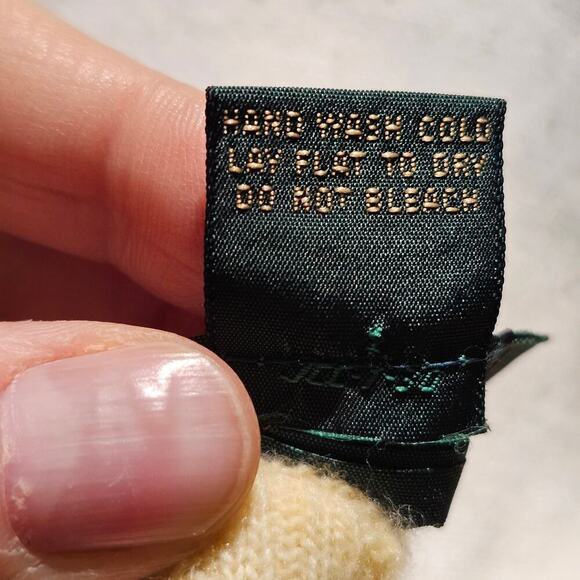 J.Crew 100% Ribbed Cashmere Sweater L Cabincore Soft Surrounding Nostalgic - Picture 6 of 16